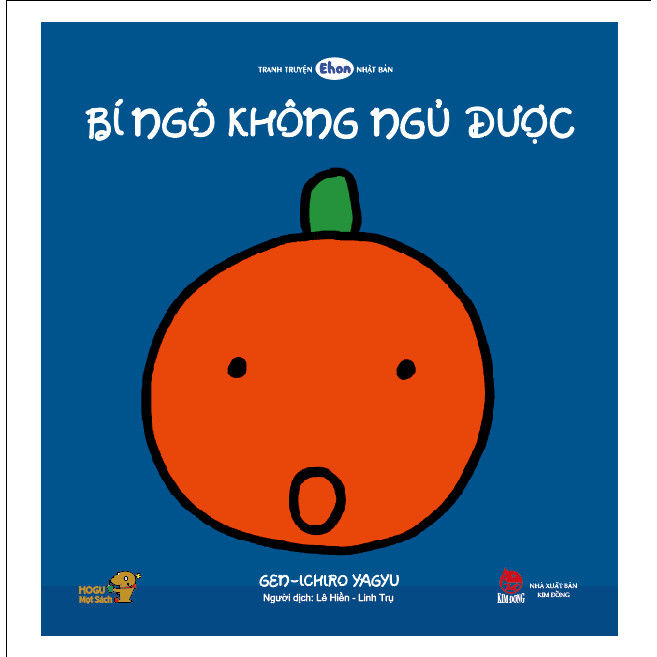 Sách Ehon cho bé 0 2 tuổi - Bí ngô không ngủ được