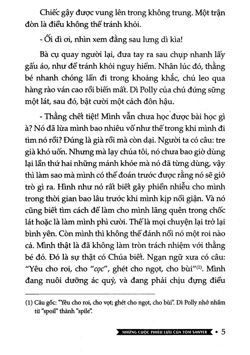 Những Cuộc Phiêu Lưu Của Tom Sawyer