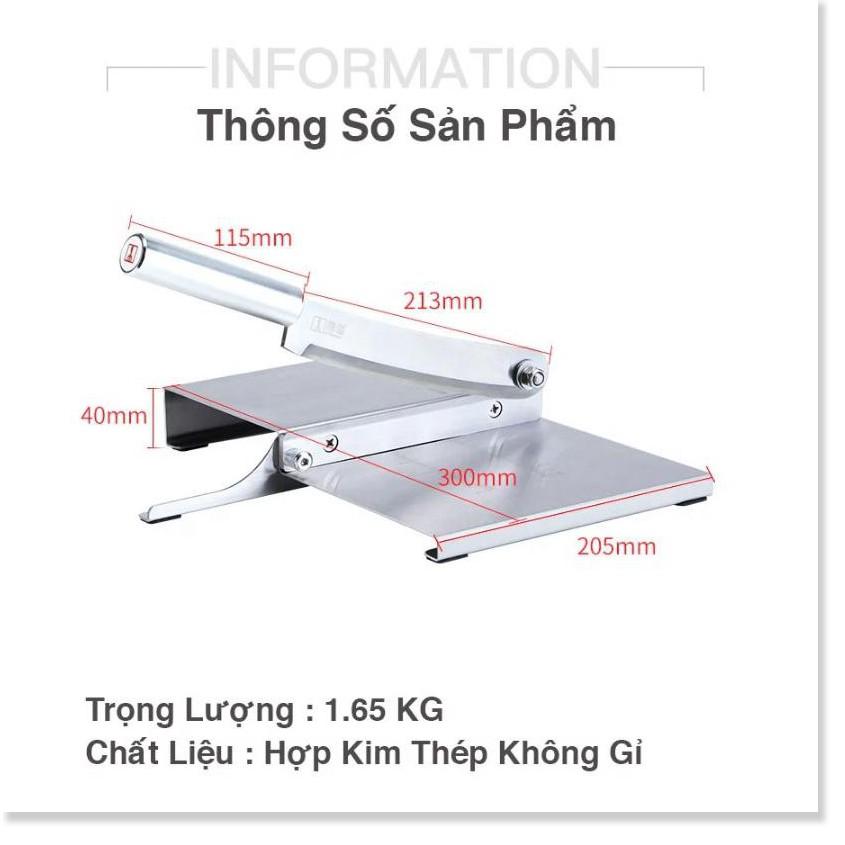 Máy Thái Thịt Chặt Gà Đa Năng (Tặng 1 mài lưỡi dao)