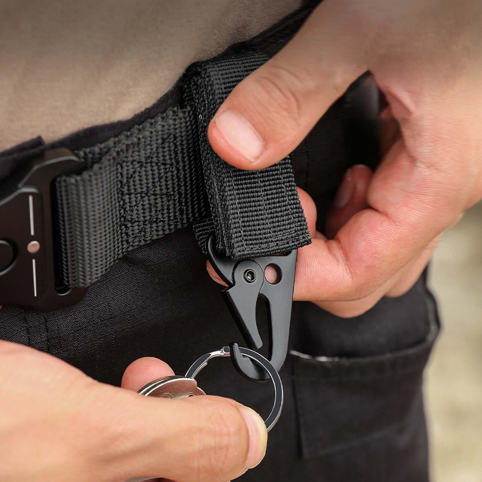 Nylon Duty Belt Keepers with Key Holder Key Holder Nylon Webbing Buckle