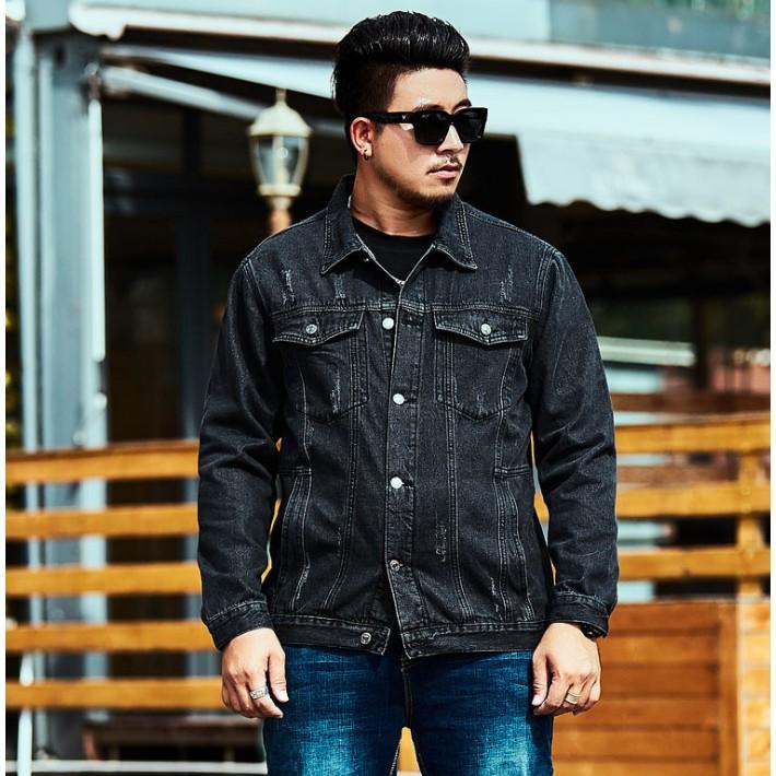 Áo khoác jean size lớn cho người béo