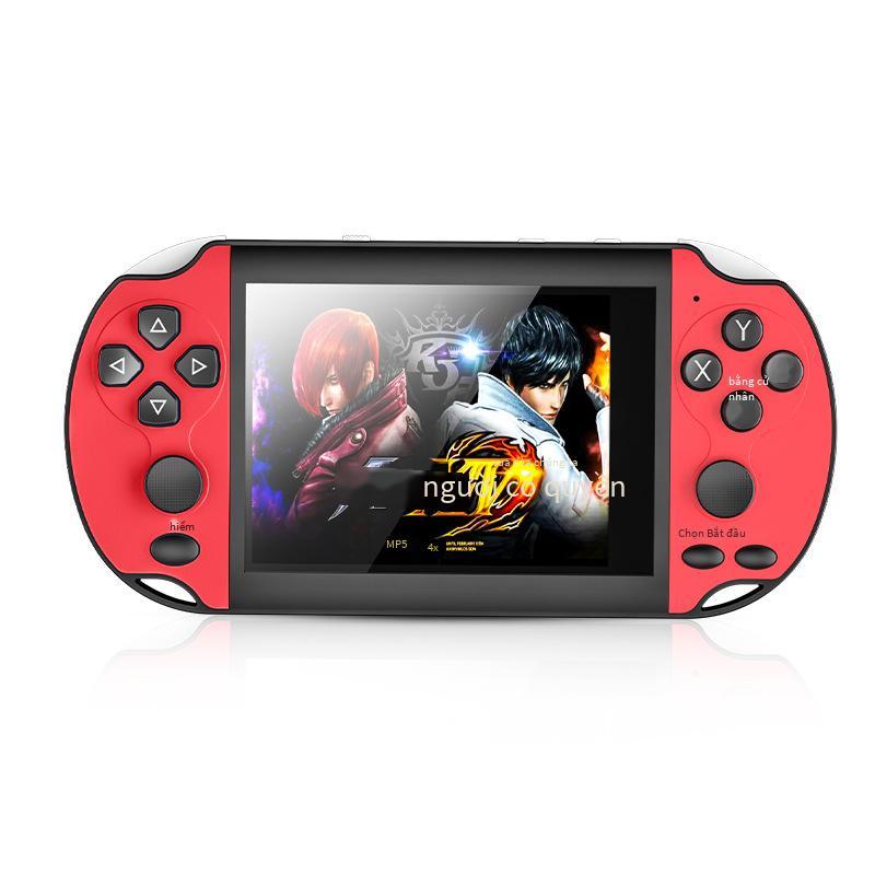 Máy chơi game cầm tay PSP màn hình lớn độ nét cao thuận lợi nhất cần điều khiển đôi màn hình ngang retro hoài cổ trò chơi arcade đơn và đôi FC