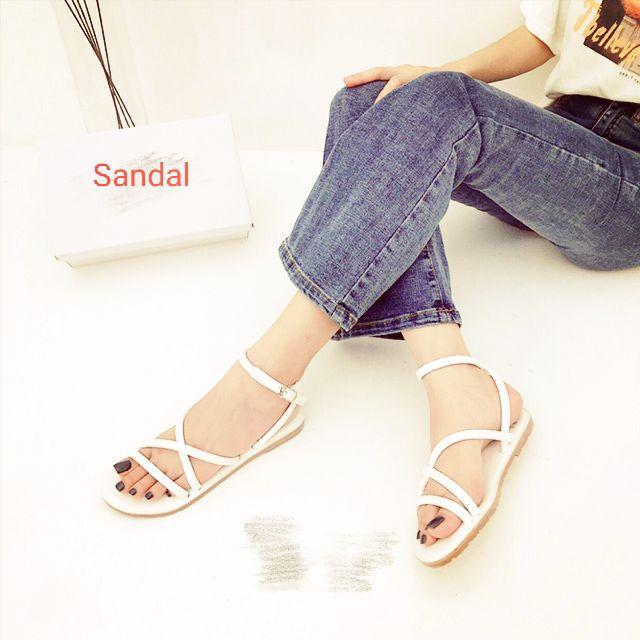 Giày sandal quai hậu đi học, đi biển mùa hè size 35,36,37,38,39