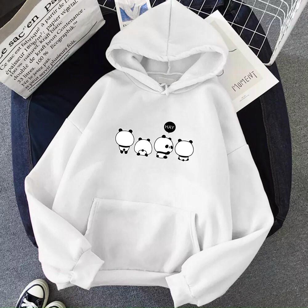 Áo hoodie nam nữ nỉ ngoại in hình chất nỉ bông dày dặn, nón 2 lớp, thích hợp làm áo cặp - DS76