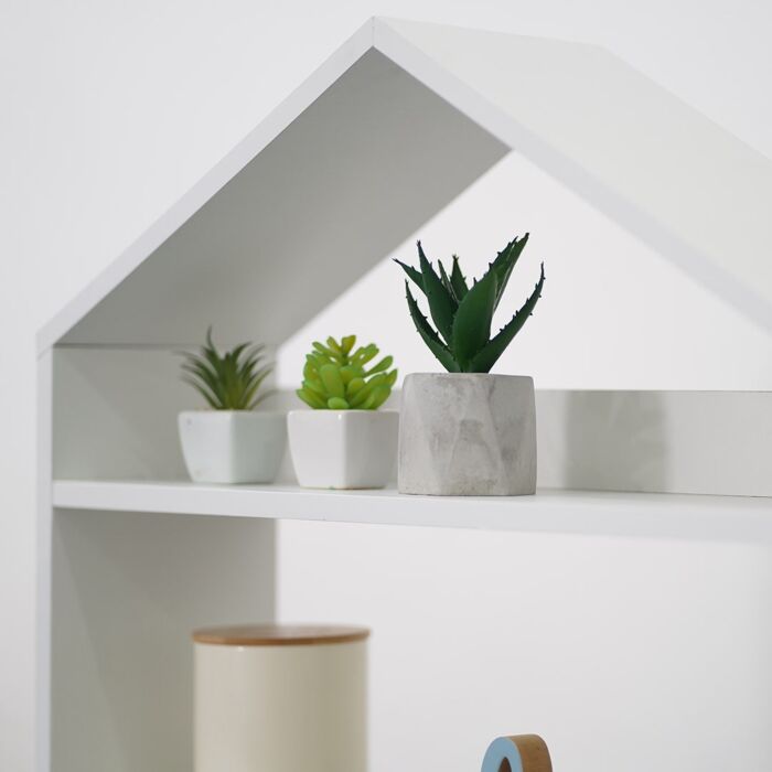 SB Furniture, Looms, Jaycee-C Multi-Purpose Shelf, White Color, W60xD19xH88 cm.