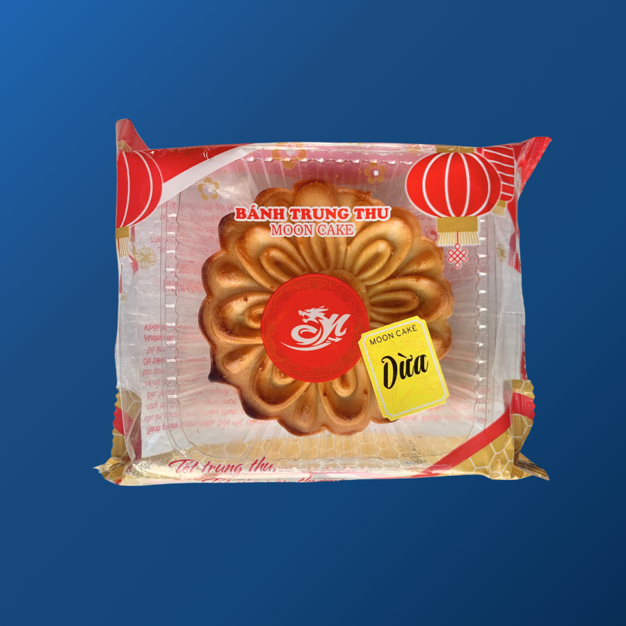 Bánh Trung Thu 1 Trứng Muối Đặc Biệt TLP Loại 150g/250g | 5 Loại Nhân Truyền Thống (Thập Cẩm, Đậu Xạnh, Khoai Môn, Dừa, Trà Xanh)