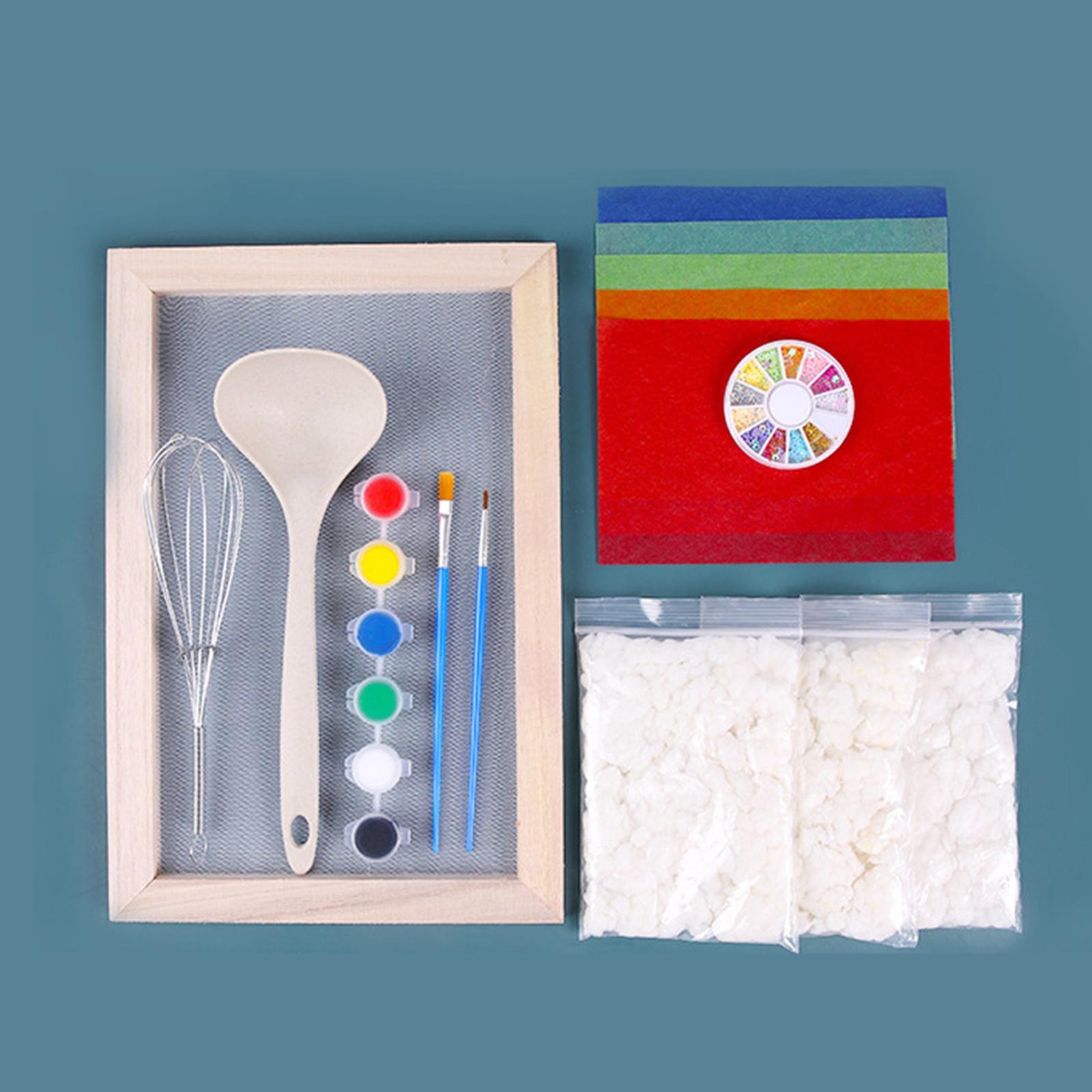 Wooden Paper Making Screen Handmade Paper Making Model Set for Kids Children