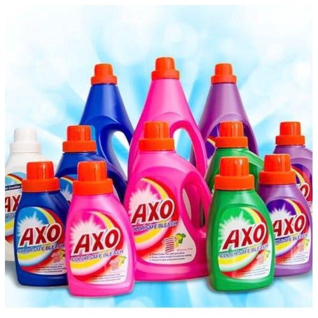 Tẩy quần áo vết bẩn hiệu quả và bảo vệ quần áo mầu AXO 800ml