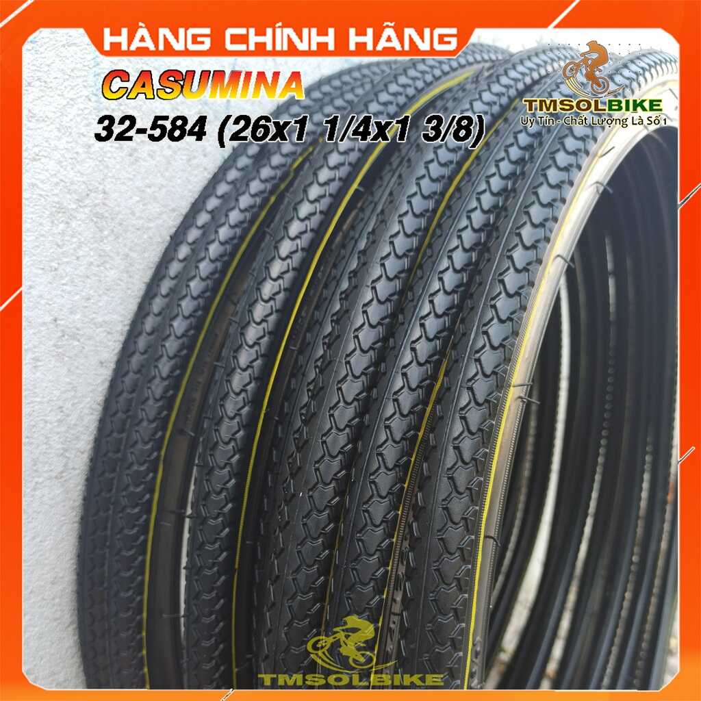 Vỏ Lốp Xe Đạp 26x1 1/4 x 1 3/8 CASUMINA