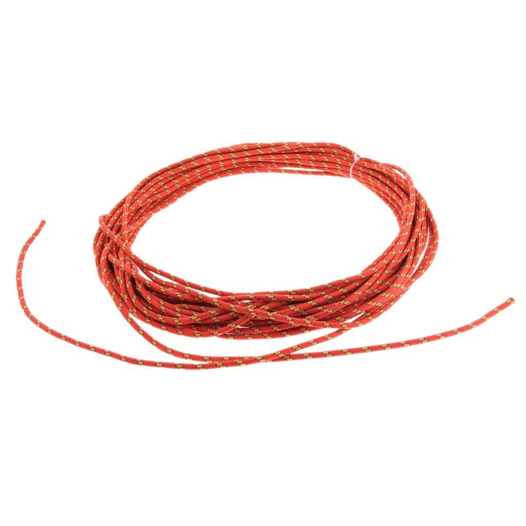 6mmx30m Climbing Safety Auxiliary Rope Static Cord Rescue Mountain