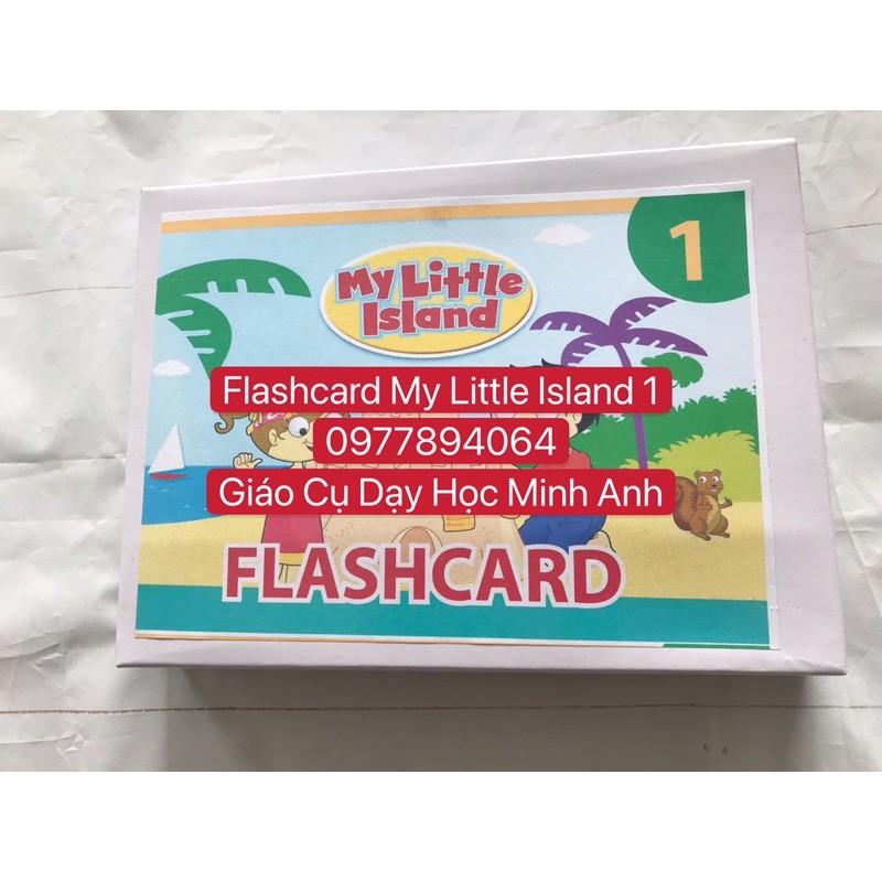 Flashcards My little Island 1️48 thẻ thiết kế hai mặt siêu đẹp