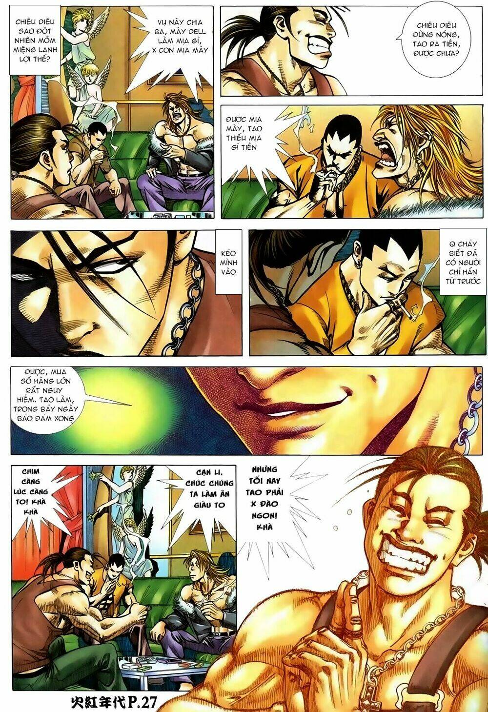 hỏa hồng niên đại hắc cốt đường chapter 115 22