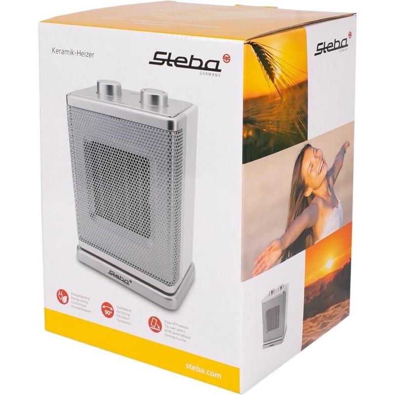 Quạt Sưởi Gốm STEBA KH04, Quạt Sưởi Mini, Thiết Bị Sưởi Ấm, Công Suất 1800W, Cho Phòng 24m2, Nhập Đức, BH 12 Tháng