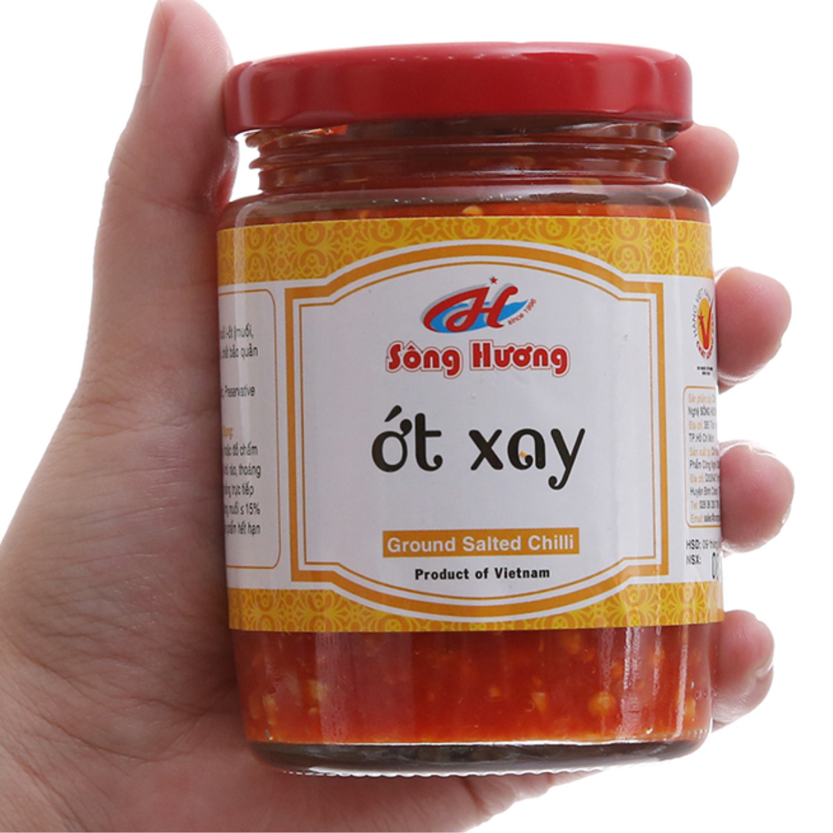 6 Hũ Ớt Tươi Xay Sông Hương Foods Hũ 200g