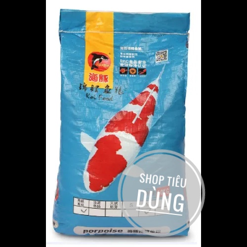 Cám cá Koi Porpoise - Tăng Trọng túi Zip (1KG)