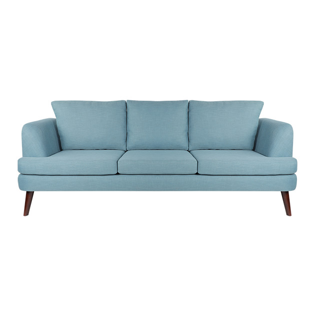 Bộ Ghế Sofa Vải 3+1 Màu Xanh AQ028