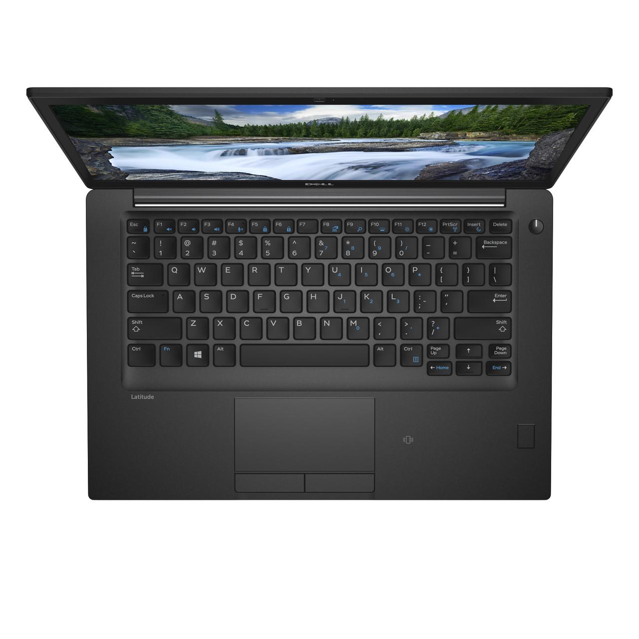 Laptop Dell Latitude E7490 I7 8650U 16GB 256SS 14FHD W10P Black - Hàng nhập khẩu