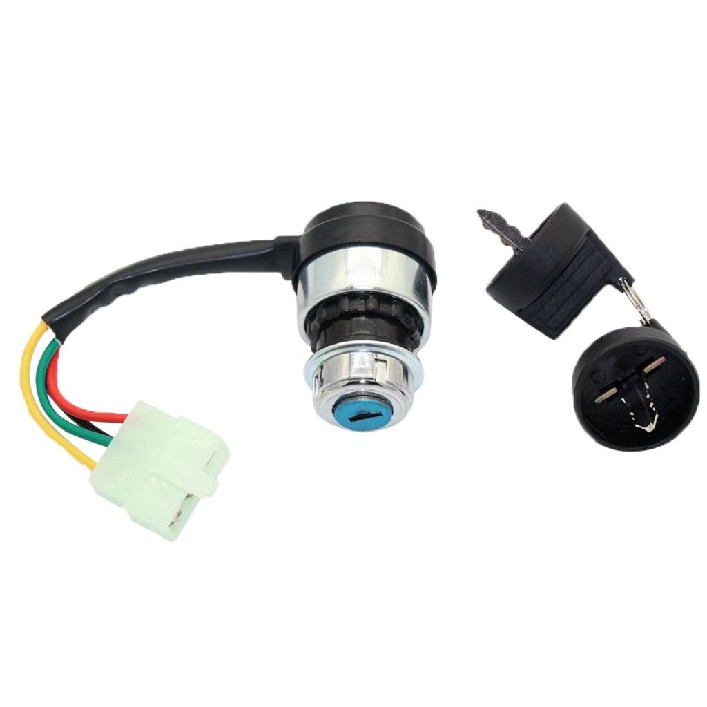 5 Wire Ignition Key Switch for 110/125/150cc Quad Dirt Bike ATV Buggy