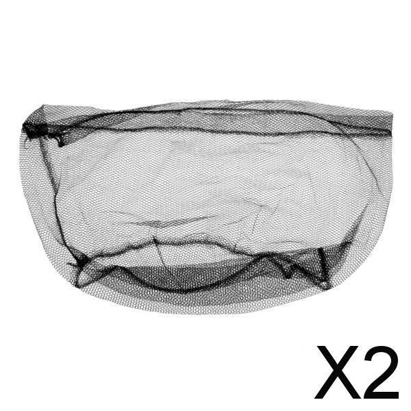 2xBrail Net Cloth Nylon Fishing Net Mesh Hole Depth Folding Net B