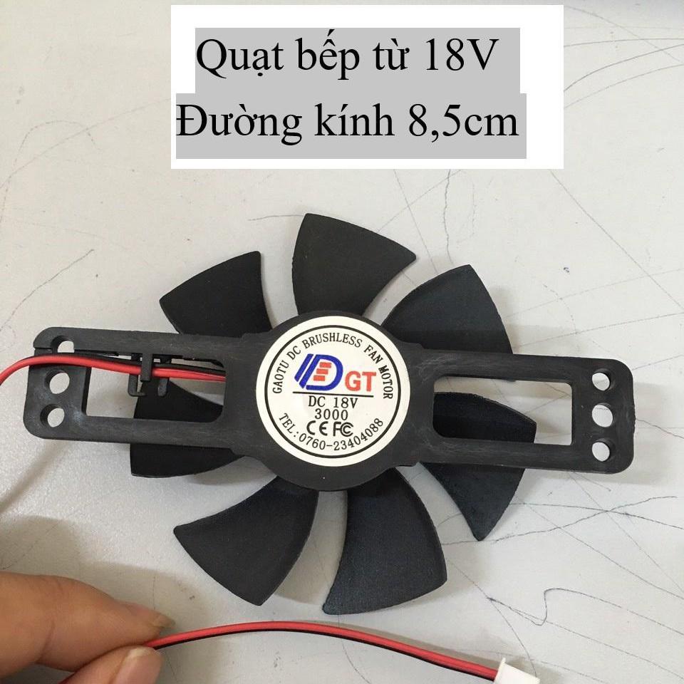 Quạt tản nhiệt bếp từ 18v Quạt hồng ngoại tản nhiệt bếp từ 18v loại 11 cm và 8 cm