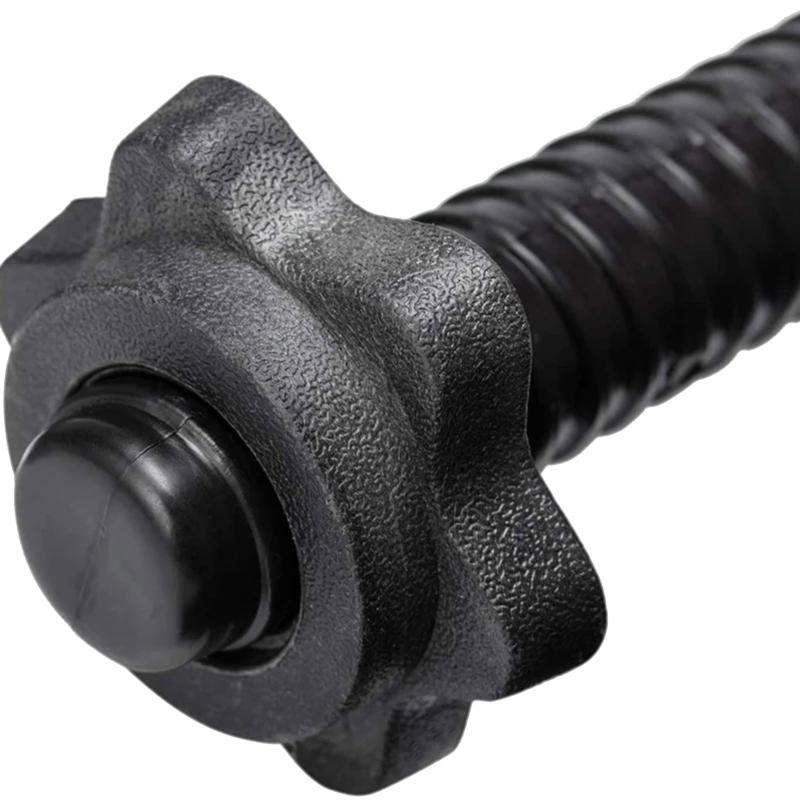 4 Cái/bộ Spinlock Vòng Cổ, Chống Trơn Trượt Vòng Quay Khóa Cổ Lục Giác Hạt Vít Kẹp Spinlock Cổ Cho Quả Tạ Nâng Trọng Lượng Color: Red