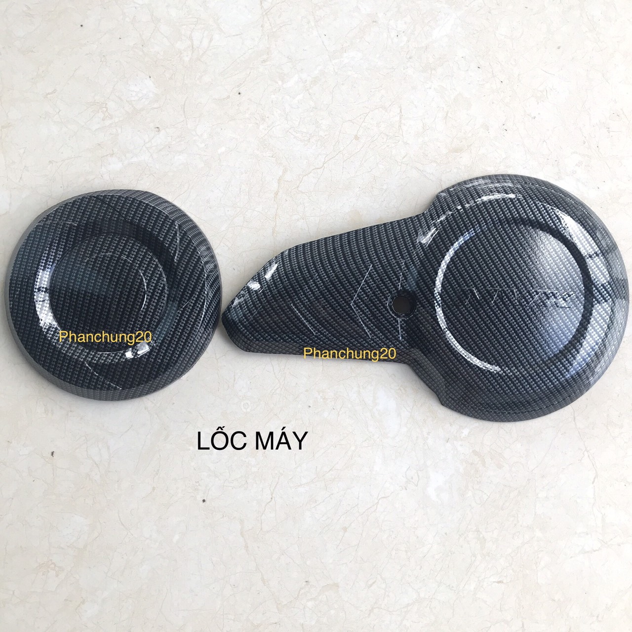 BỘ ỐP LỐC MÁY DÙNG CHO ĐỜI XE NVX 2017 2018 2019 2020 - V1 CACBON