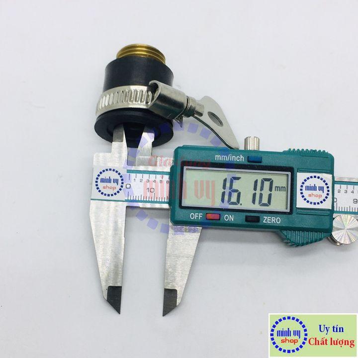 Khớp nối vòi nước đa năng ra ren 21mm (1/2&quot;) - nối fi 14mm- 21mm