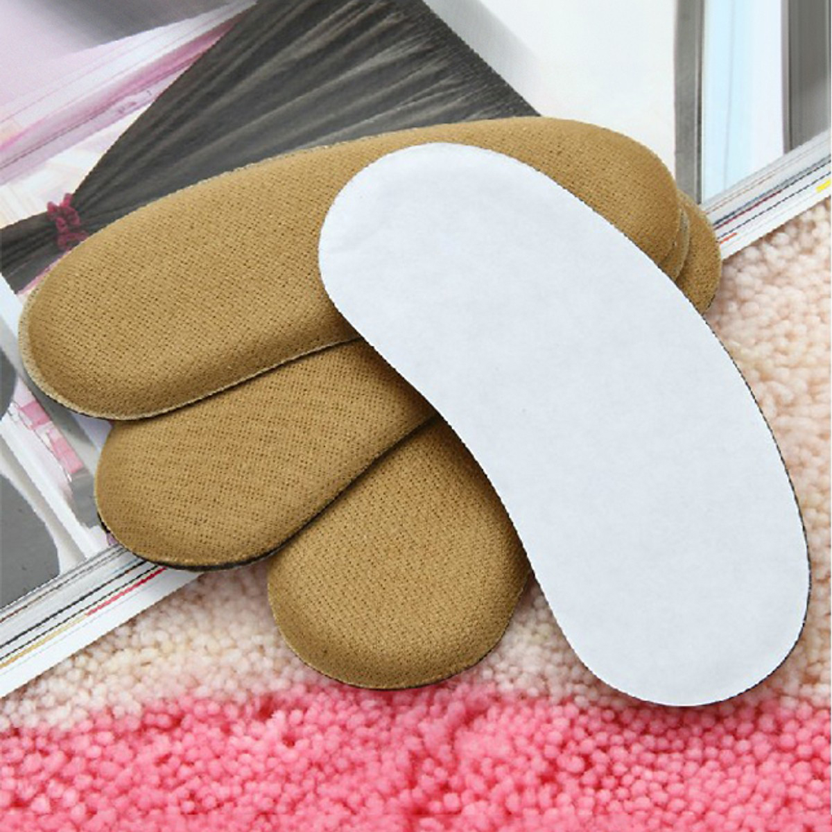 Bộ 2 miếng lót gót giày nữ chống nhấc gót