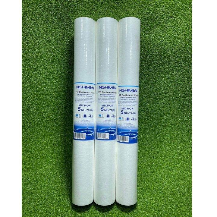 Lõi Lọc PP 20&quot; Xuất Xứ Malaysia Cấu Tạo Từ Polypropylene