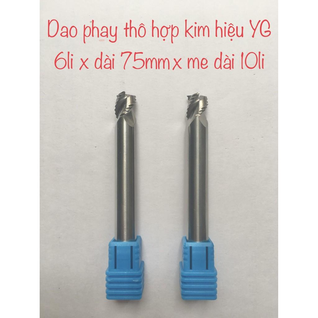 Dao phay hợp kim thô và tinh nhiều kích cỡ, nhận làm dao phay hợp kim đủ các loại kích cỡ theo yêu cầu