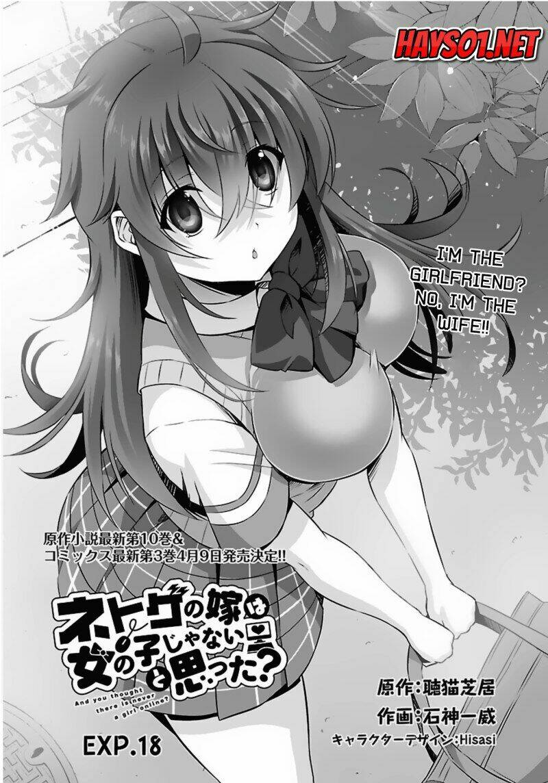 netoge no yome wa onnanoko ja nai to omotta? chapter 18 2