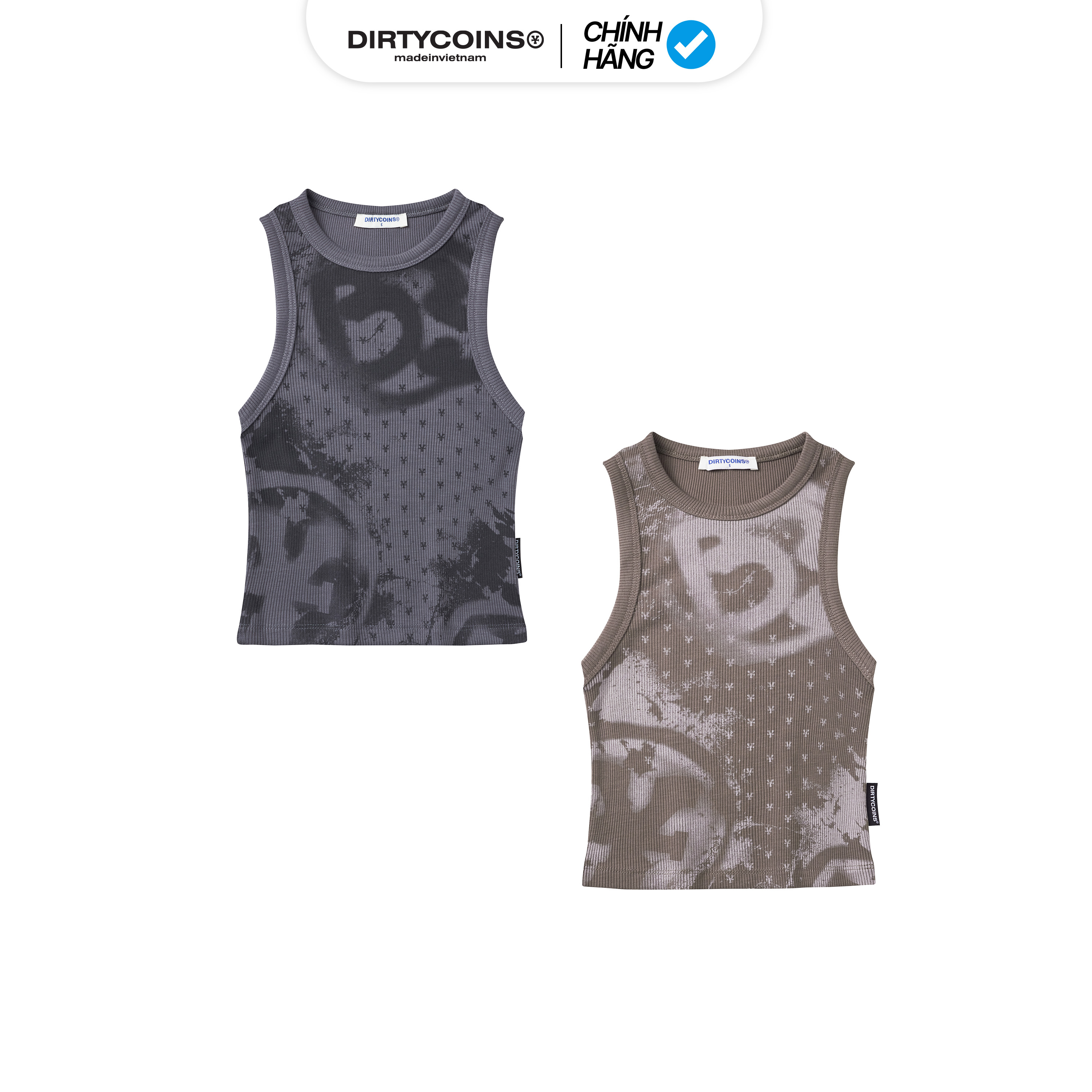 Áo Thun Ribbed Crop Tank Top