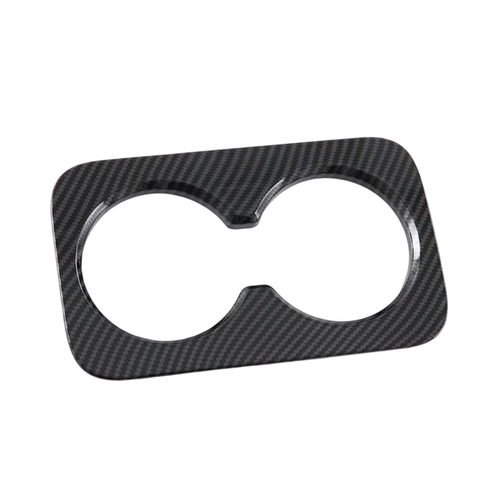 Cup Holder Cover Frame Accessory Decorative Modification, Water Cup Holder, Durable, Easy to Install ,Car Rear , Cup Holder Frame