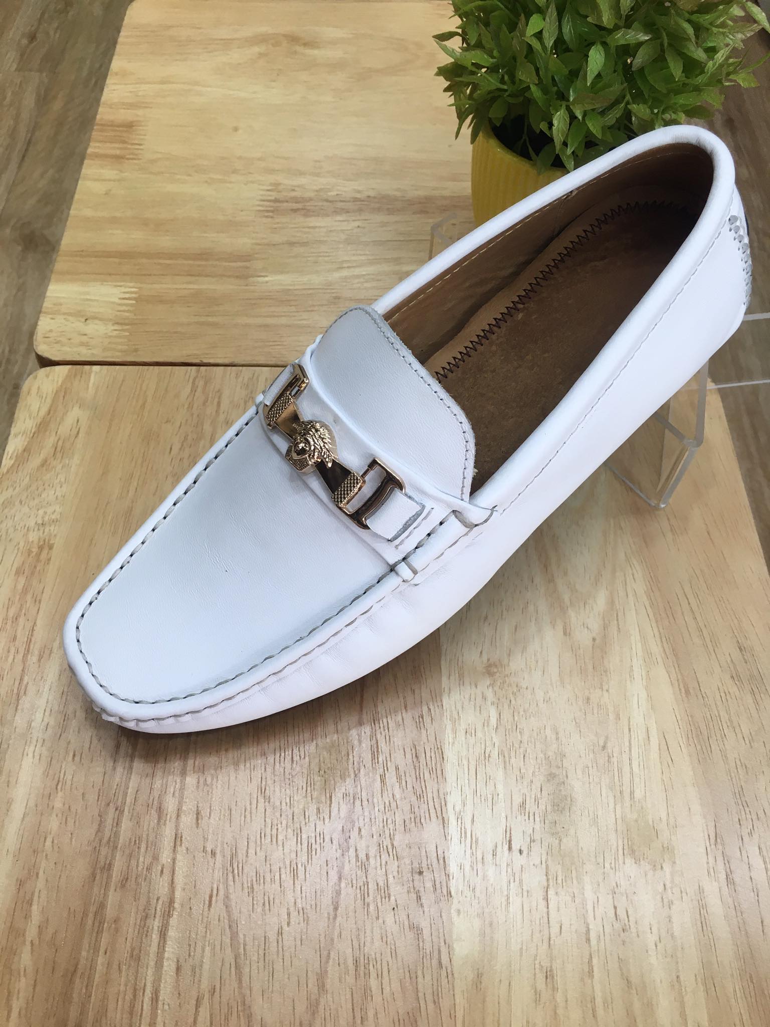 Giày mọi nam trắng - M016