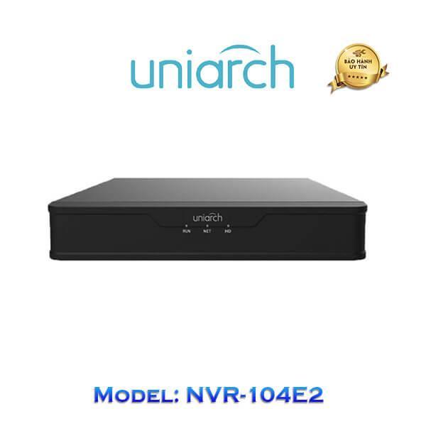 Đầu ghi IP 4 kênh Uniarch NVR-104E2 - HÀNG CHÍNH HÃNG