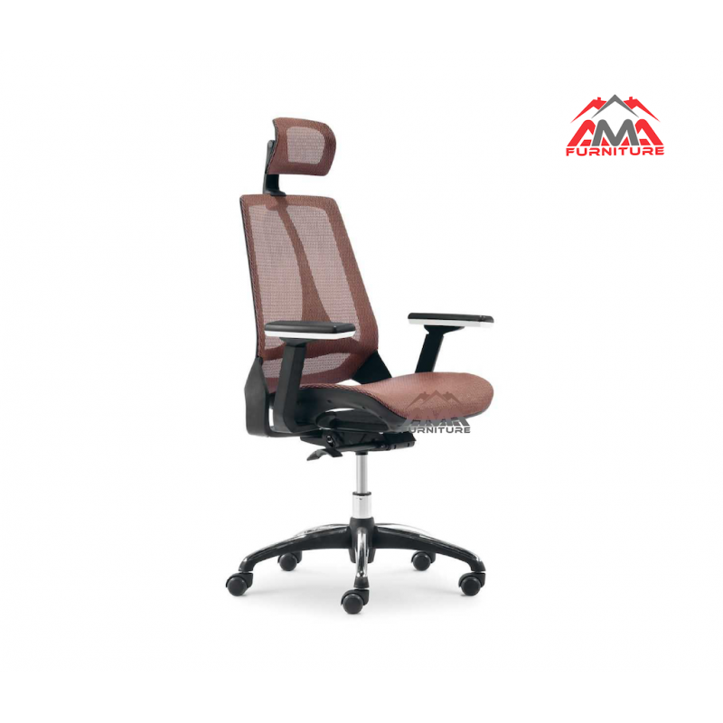 Ghế Làm Việc Công Thái Học - Ergonomics Ngả Lưng Thư Giãn AMA-CM-B107A-4