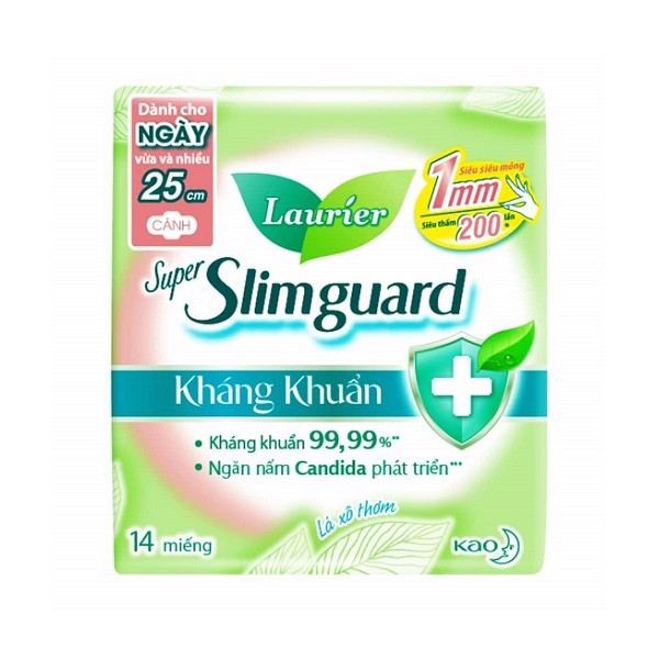 Combo 4 Gói Băng Vệ Sinh Laurier tiện lợi
