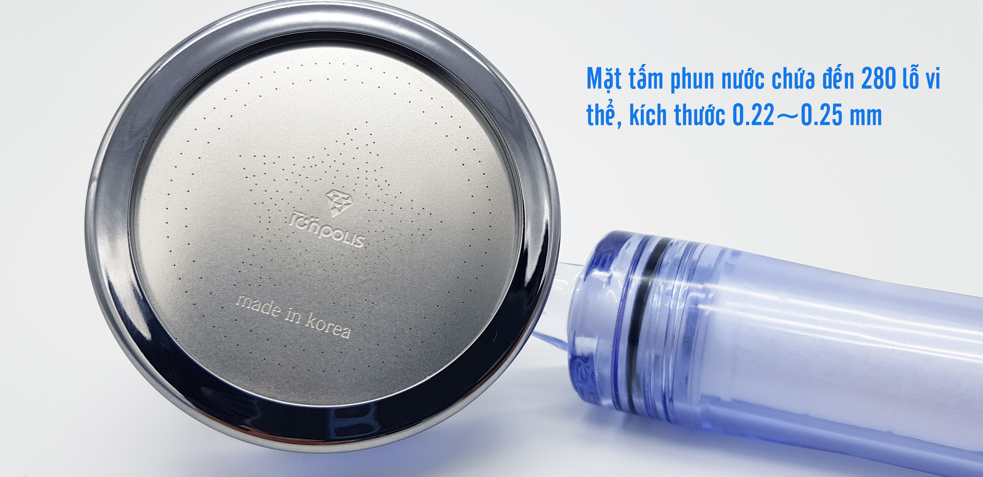 SET HAI VÒI SEN LÕI LỌC KÉP IONPOLIS V KÈM HAI LOẠI LÕI LỌC