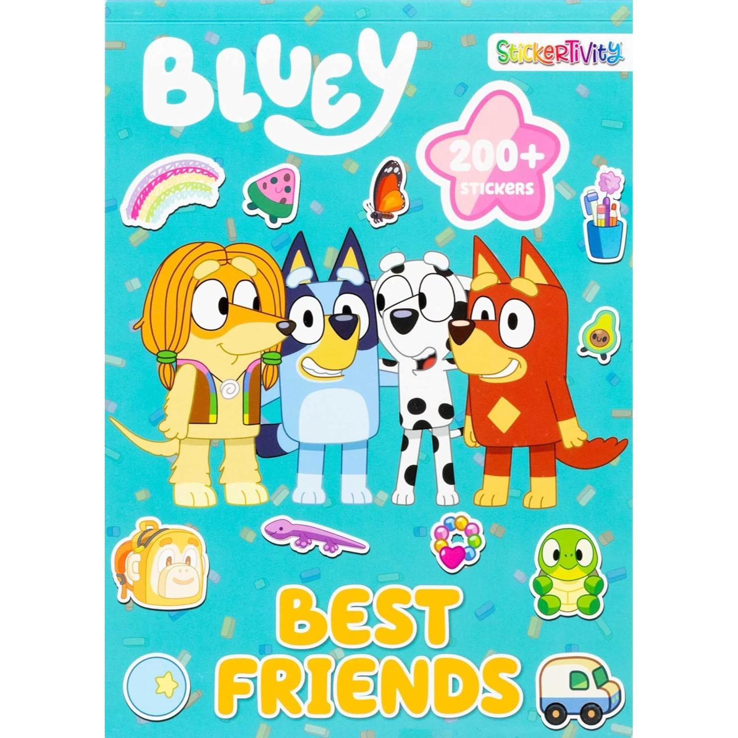 Sách Bluey Stickertivity: Best Friends