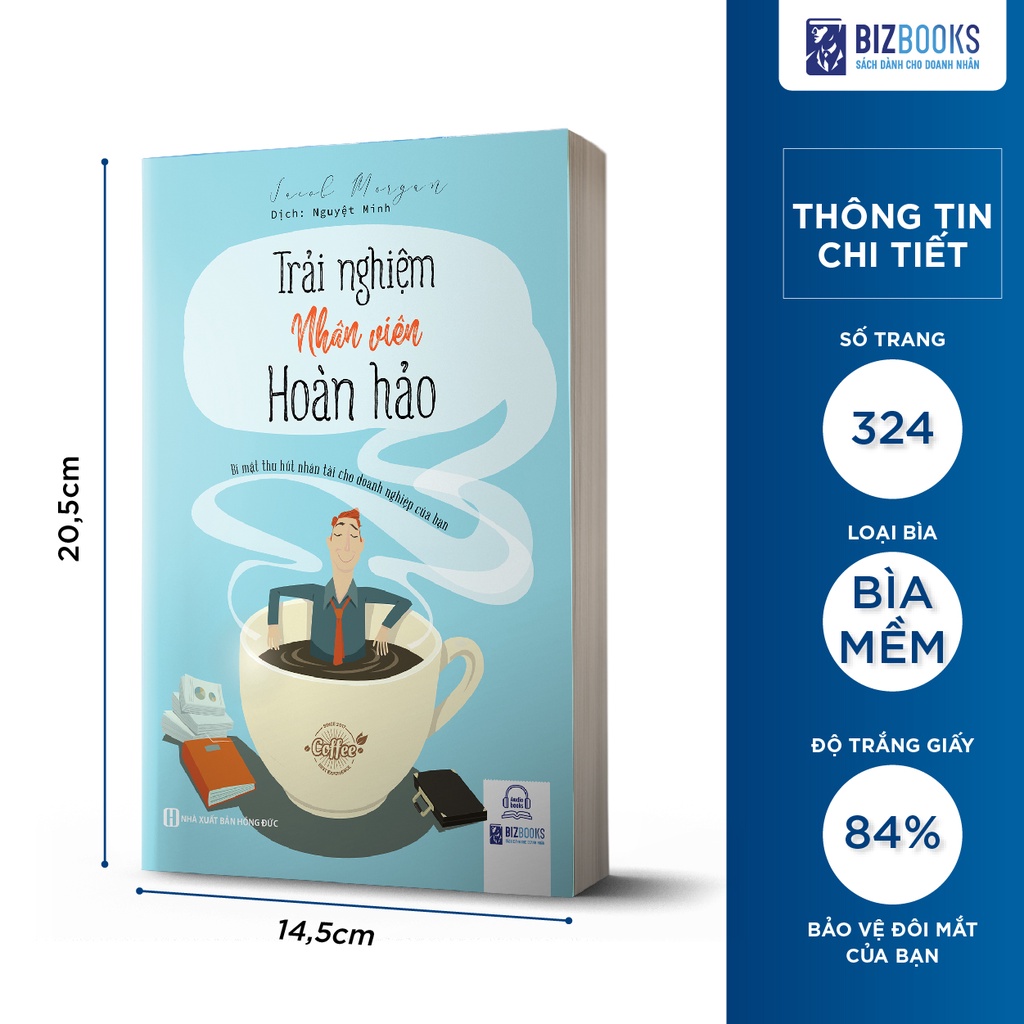 Sách - Trải Nghiệm Nhân Viên Hoàn Hảo - Bí mật thu hút nhân tài cho doanh nghiệp