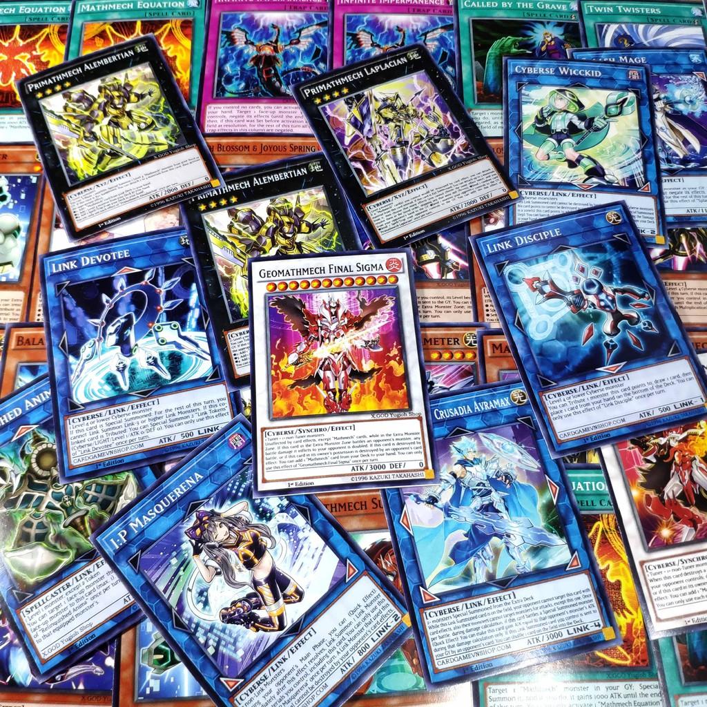 Bài Yugioh ️️ Thẻ bài Yugioh Matchmech deck 54 lá