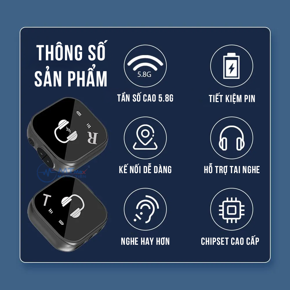 Đầu Thu Tai Nghe Không Dây ELEBEST SK760 - Giúp Tai Nghe Có Dây Thành Tai Nghe Không Dây Wireless Cao Cấp, Thiết Kế Nhỏ Gọn, Dung Lượng Pin Lớn, Hàng Nhập Khẩu