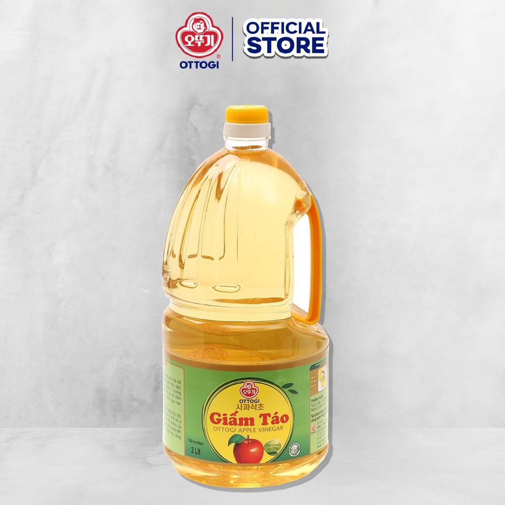 Giấm Táo Ottogi can 2L