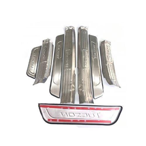 BỘ NẸP BƯỚC CHÂN TRONG NGOÀI INOX DÀNH CHO XE HYUNDAI TUCSON 2019