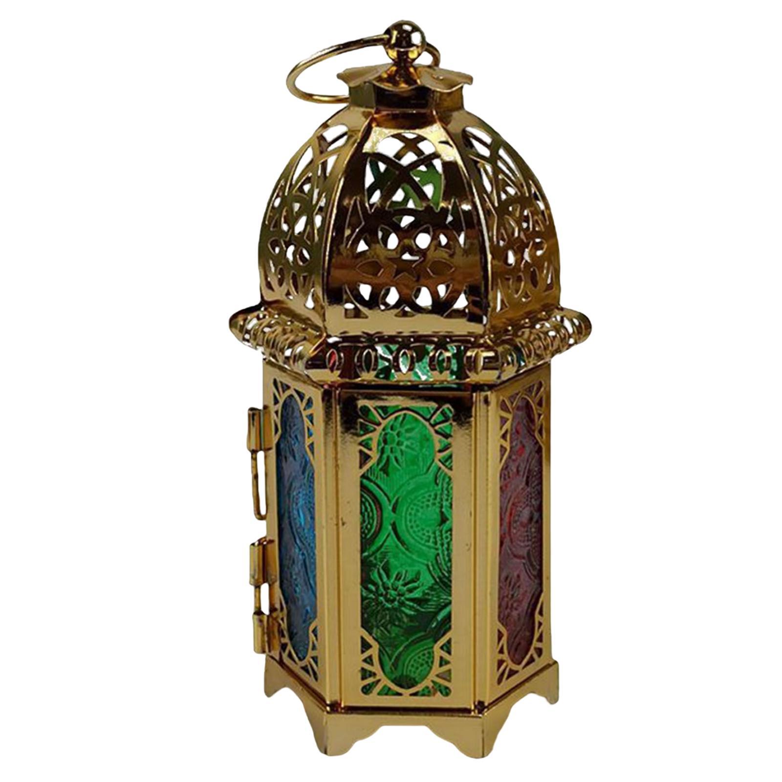 Vintage Style Candle Lantern Lamp  Party Desk Home Decor Gifts