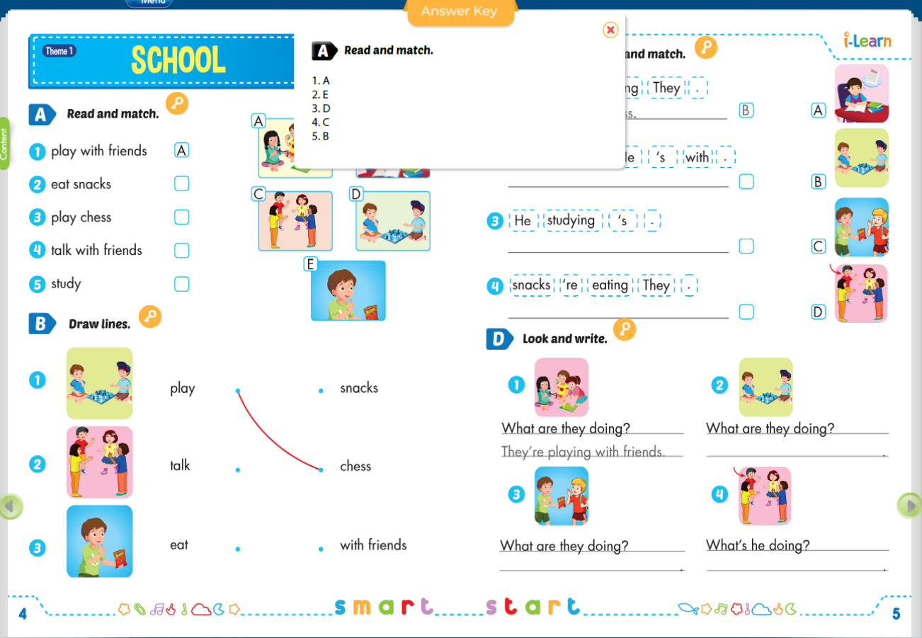 I-Learn Smart Start Level 4 Sách mềm sách bài tập