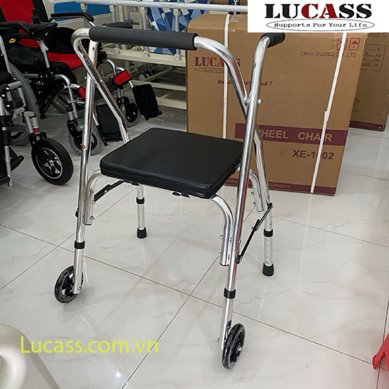 Khung tập đi có ghế ngồi Lucass W9
