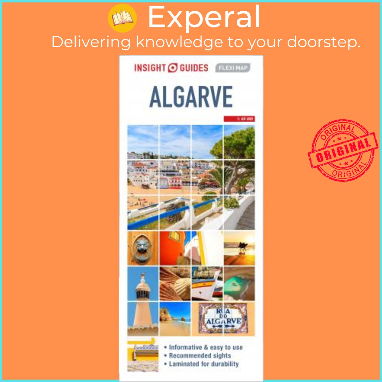 Sách - Insight Guides Flexi Map Algarve by Insight Guides