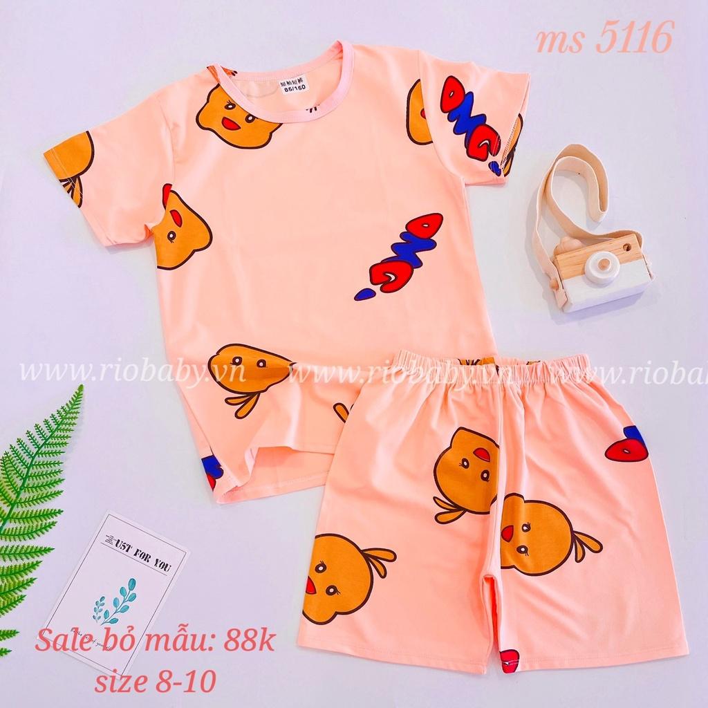 Bộ Quảng Châu bé gái size 22-30kg