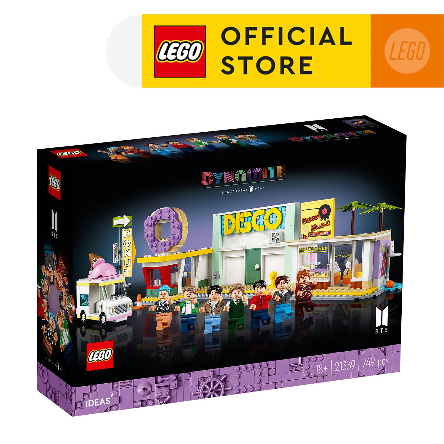 LEGO Ideas 21339 Đồ chơi lắp ráp BTS Dynamite (749 chi tiết)